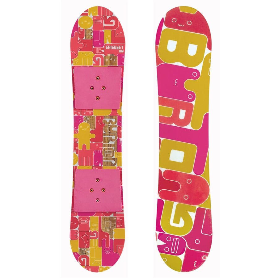 Burton Chicklet Snowboard Girl s Blem 2009 evo