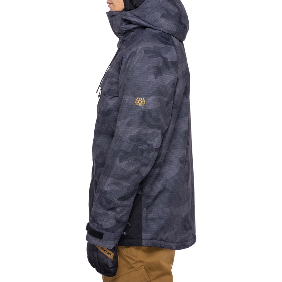 686 geo insulated snowboard jacket