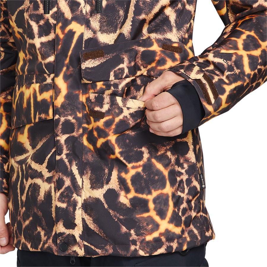Volcom leopard jacket hotsell
