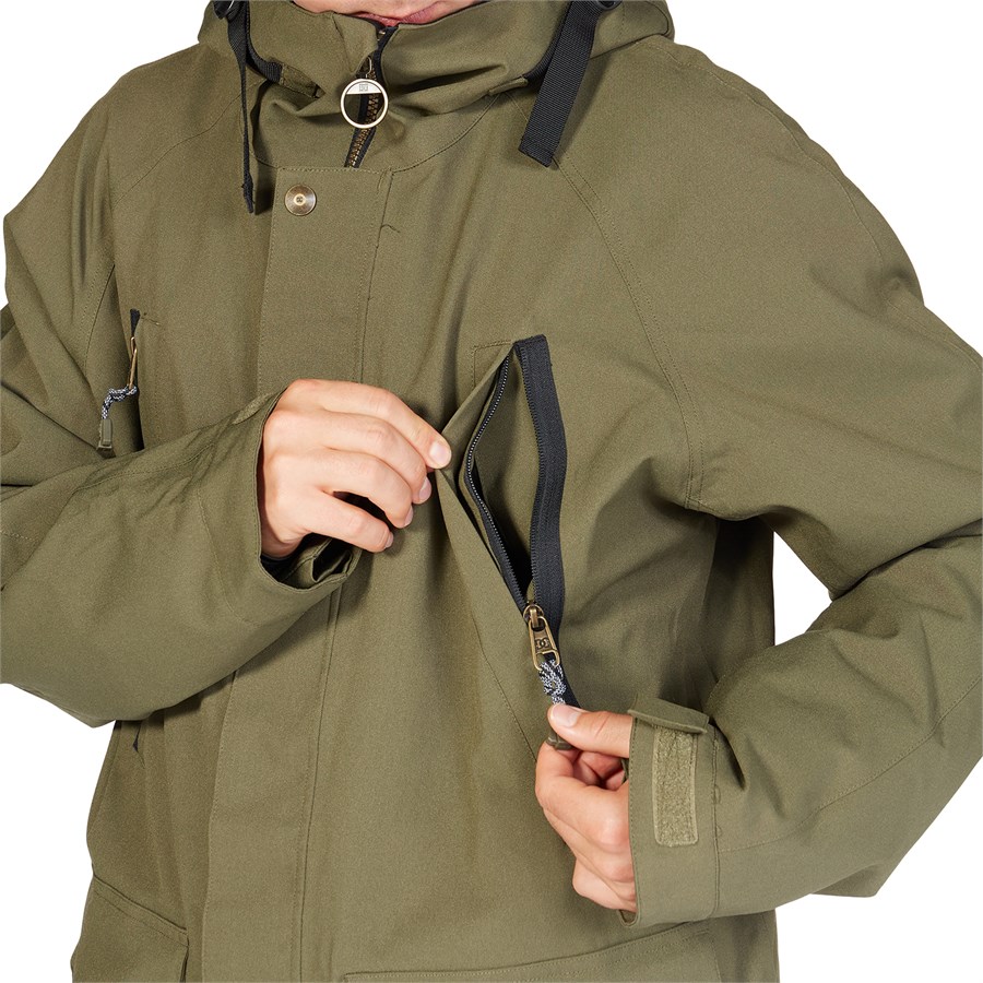 Men's Stealth 15K Insulated Snowboard Parka Jacket