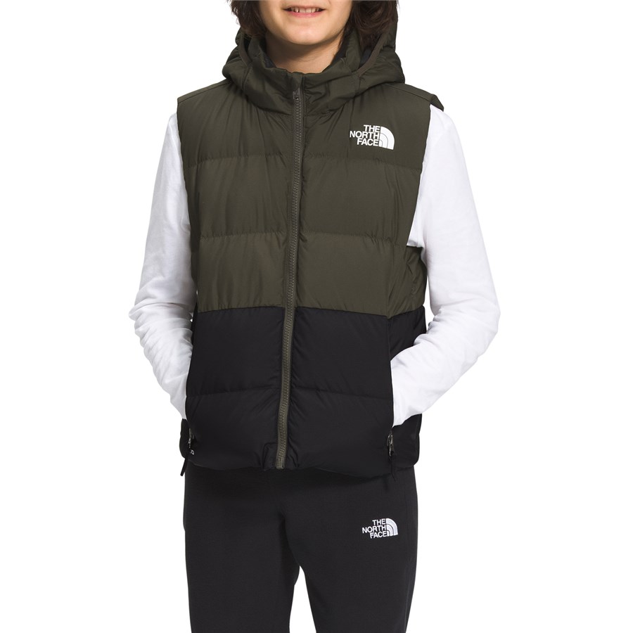 The North Face Reversible North Down Hooded Vest - Big Boys
