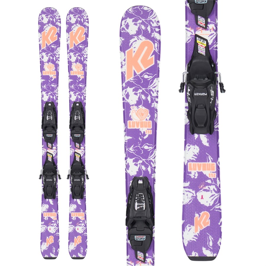 K2 Luv Bug Skis + FDT 4.5 Bindings - Kids' 2023 | evo