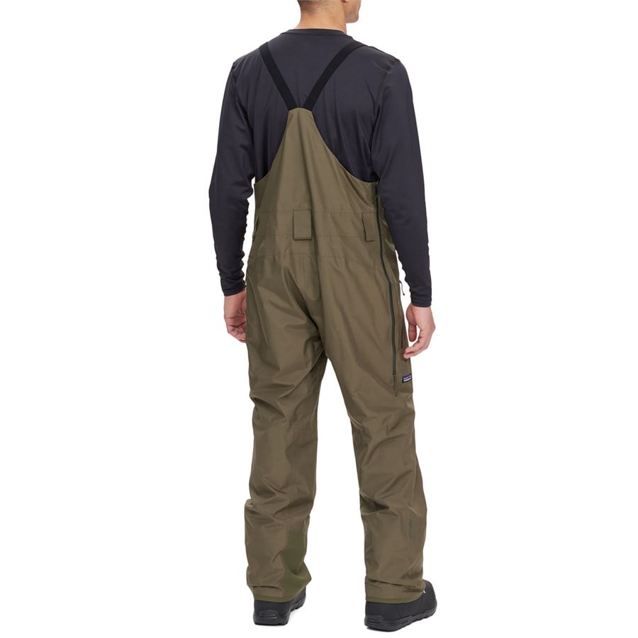 スノーボード Patagonia Men's Powder Town Bibs Patagonia Men's Powder Town Ski/Snowboard Bibs - Regular