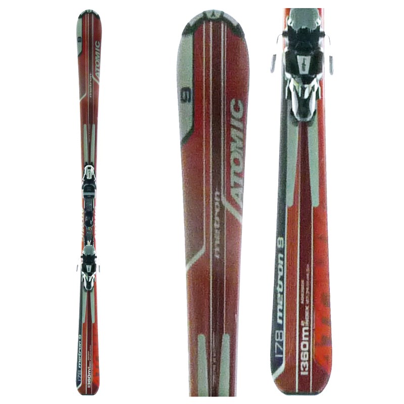 Atomic Metron 9 Puls Skis + Bindings - Used 2007 - Used