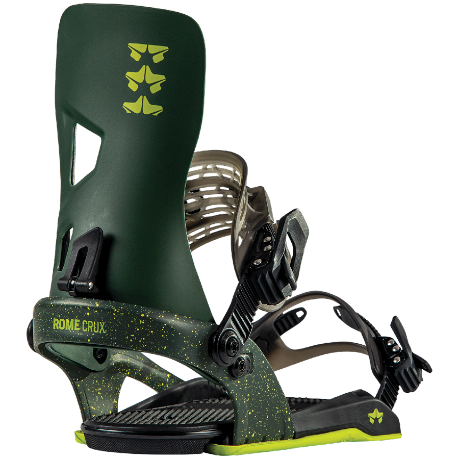 ヴィンディング　ROME CRUX ブラック 取り付けパーツ付き　small Rome Crux snowboard bindings 2023 | Rome SDS – Rome US