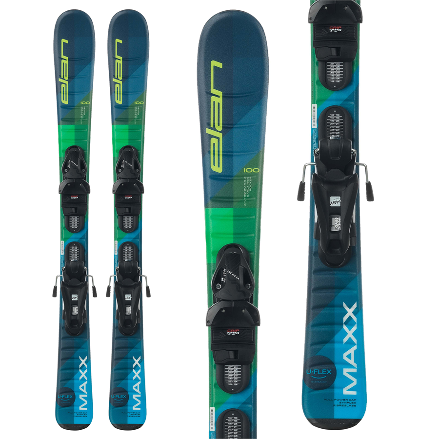 Elan Maxx Skis + EL 7.5 Bindings - Boys' 2023 | evo