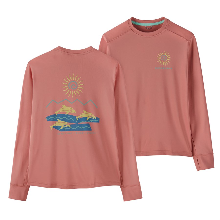 Patagonia pink long sales sleeve