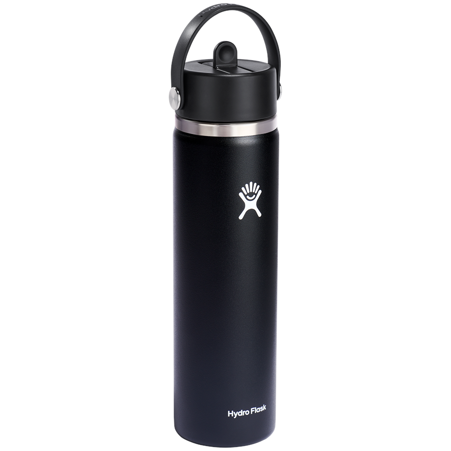 Hydro Flask 24 oz White Water Bottle w/ Flex Straw Cap