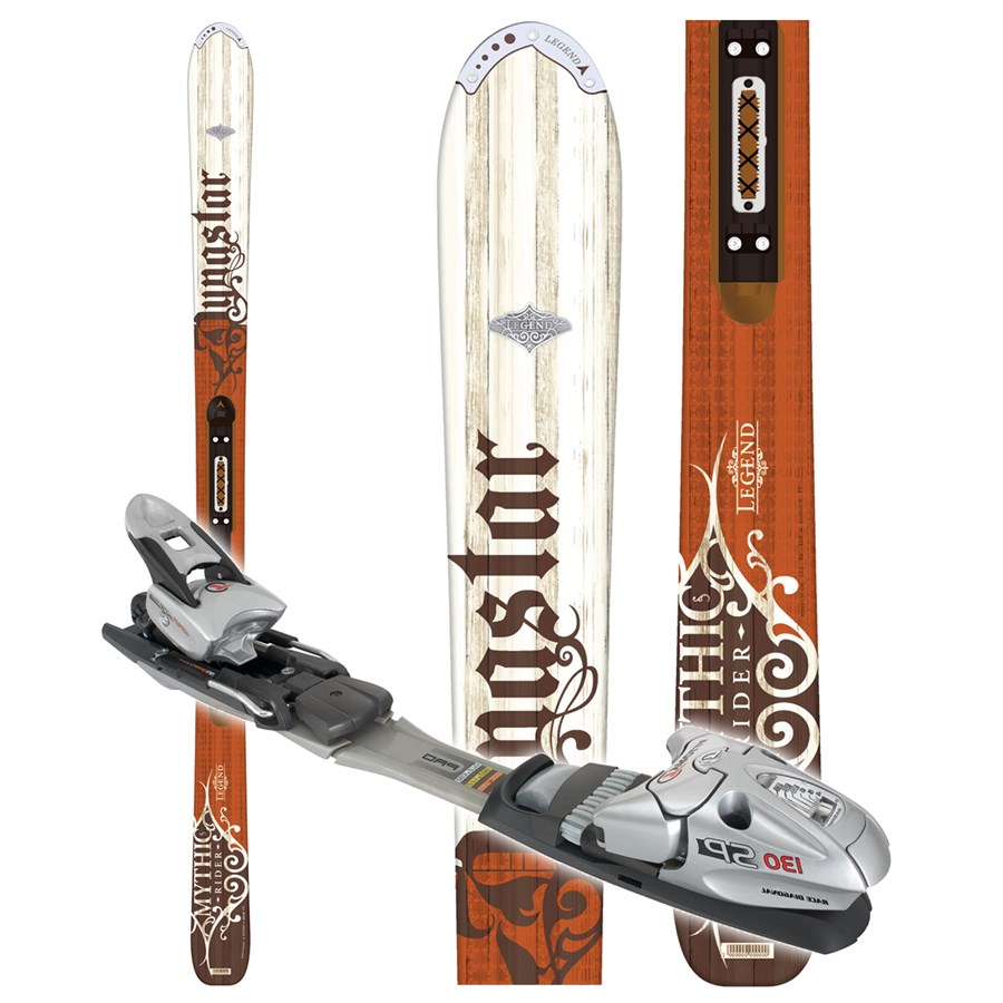 Dynastar Legend Mythic Rider Skis + Bindings - Used 2008