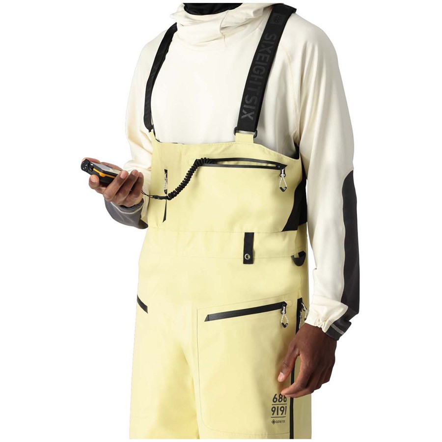 スノーボード 686 MEN'S GORE-TEX 3L ATV BIB Black 686 Men's GORE-TEX 3L ATV Bib – 686.com