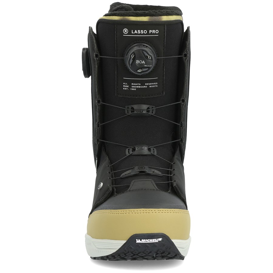 【新品！】RIDE LASSO SNOWBOARD BOOTS 2024 2024 Ride Lasso Men's Snowboard Boots — All-Mountain Comfort