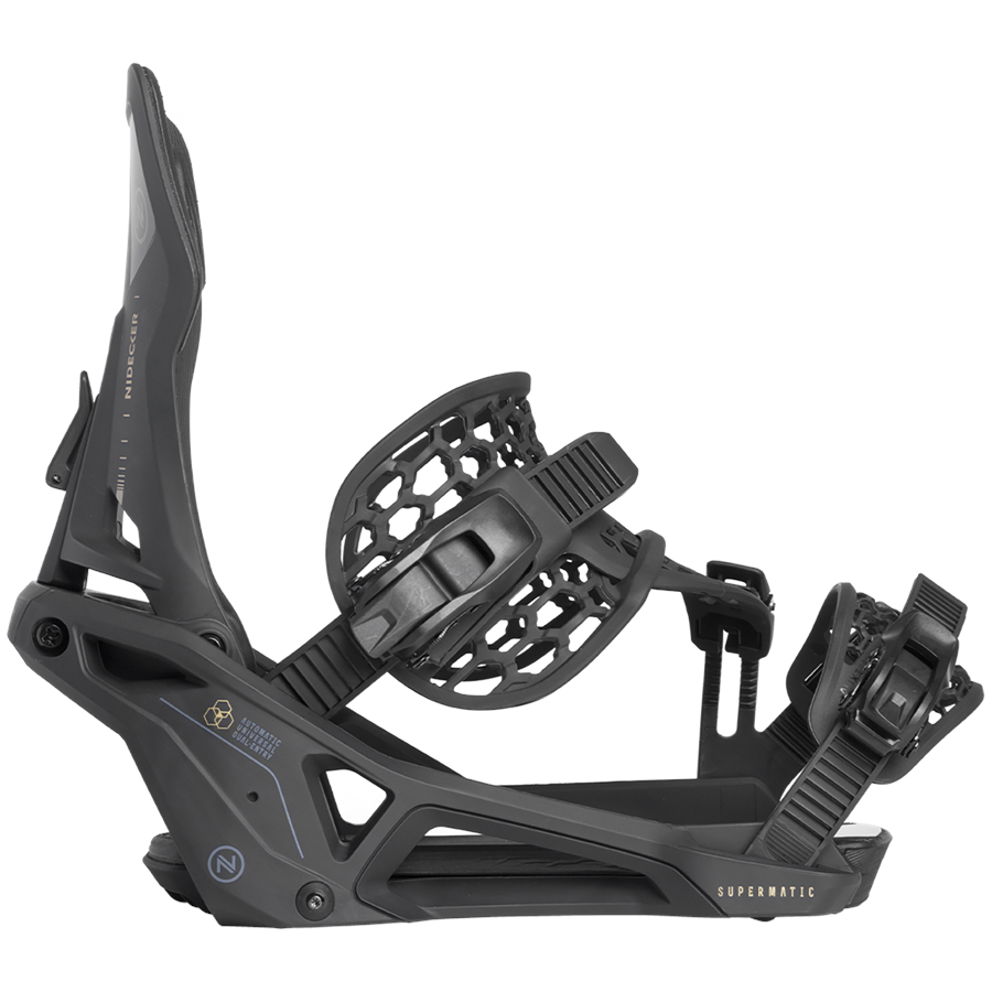 Nidecker Supermatic Snowboard Bindings 2025 | evo