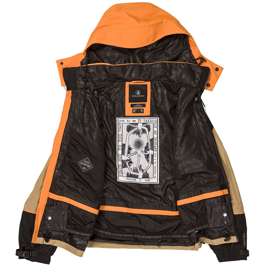 Des Melancon Gore-Tex Jacket - Black | Volcom Japan