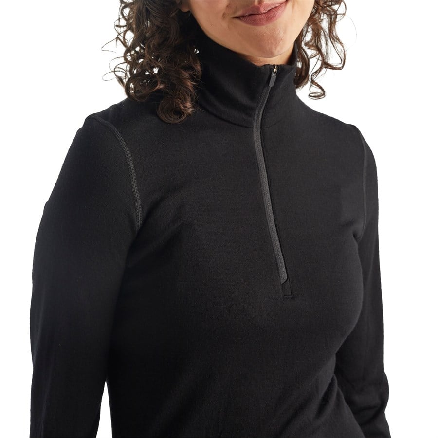 登山用品 icebreaker - ICEBREAKER MERINO 260 LADIES HALF ZIP Women's 260 ZoneKnit™ Merino Long Sleeve Half Zip Thermal