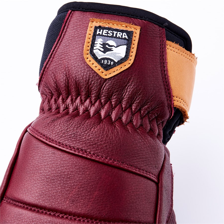新品未使用　HESTRA Women's Fall Line Mitt Fall Line Mitt - Bordeaux | Hestra Gloves