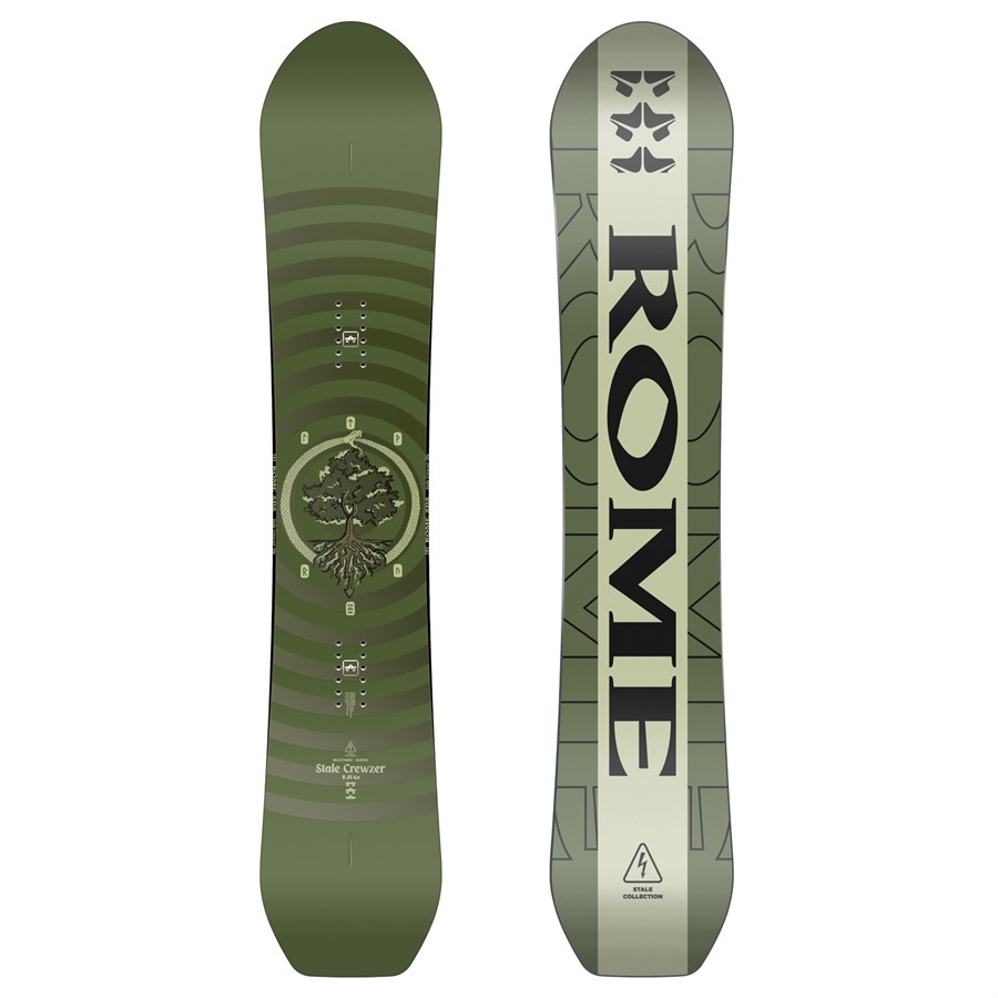 Rome Stale Crewzer Snowboard 2024 | evo