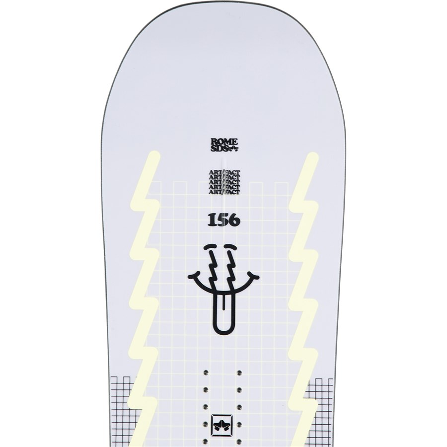 希少✨ROME SDS ARTIFACT 156cm CHANEL モチーフ Rome Artifact Snowboard 2024 | evo