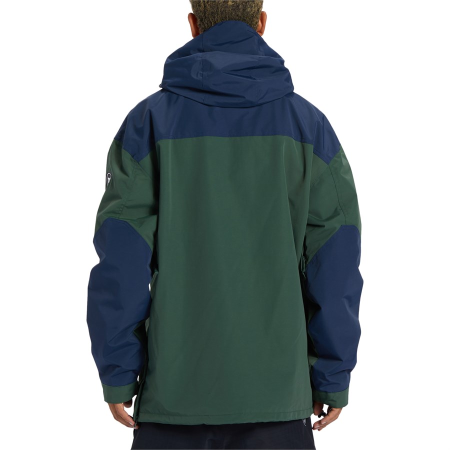 DC - DC DC-43 ANORAK XL ネイビーグリーン スノーボードウェア セットアイテム対象 DC ディーシー スノーボード ウェア