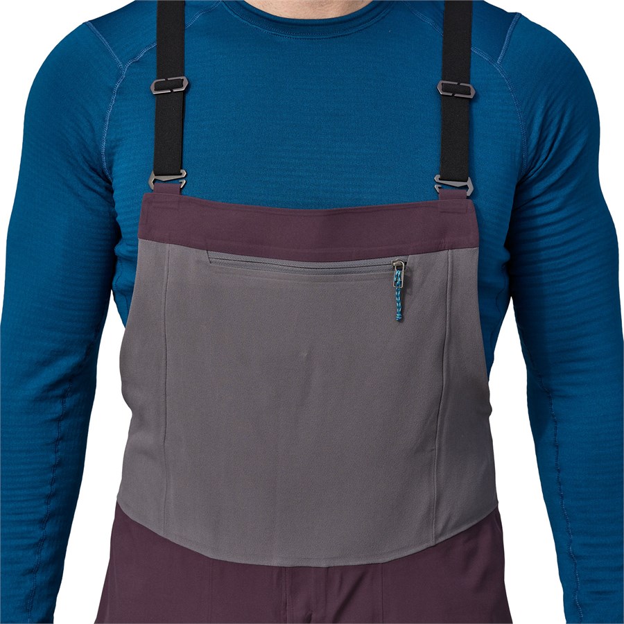 スノーボード Patagonia Snowdrifter bibs L Patagonia Men's SnowDrifter Ski/Snowboard Bibs