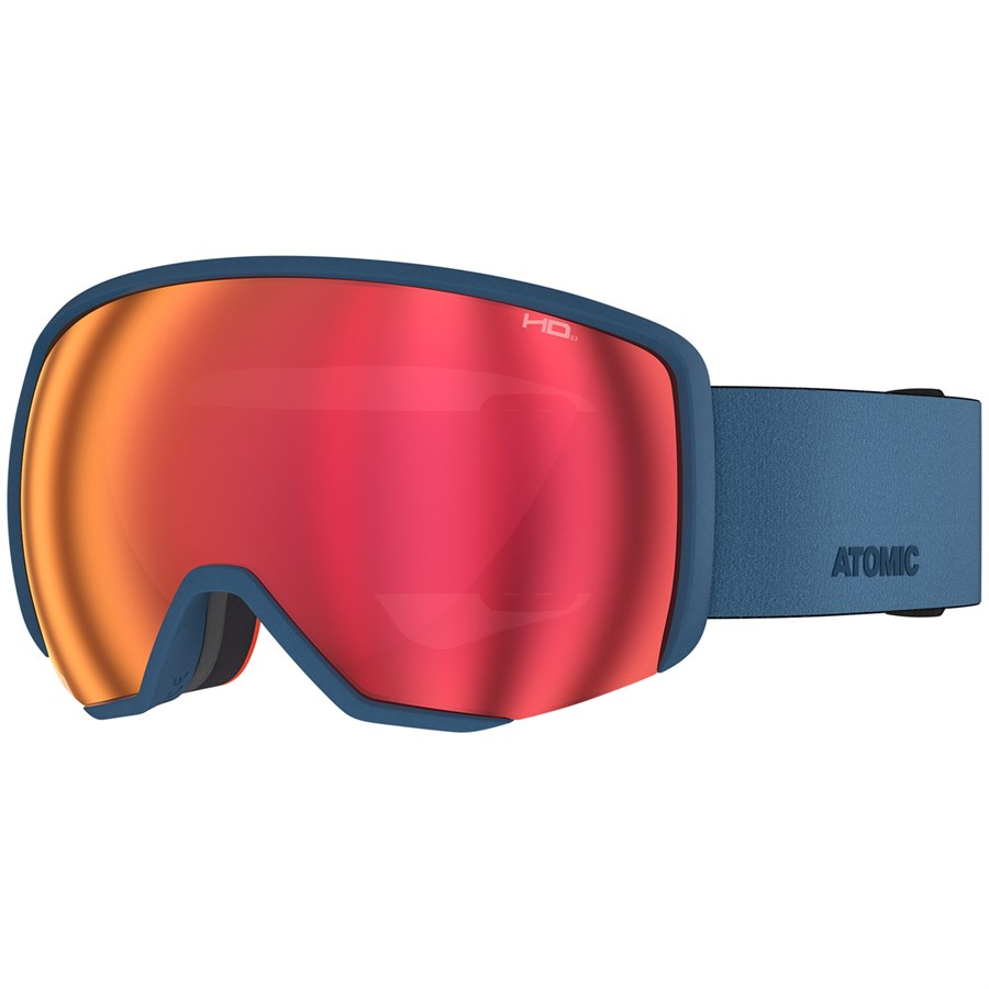 (取寄) アトミック レベント エル エイチディー ゴーグルズ Atomic Revent L HD Goggles Black/Blue HD Atomic Revent L HD Goggles | evo