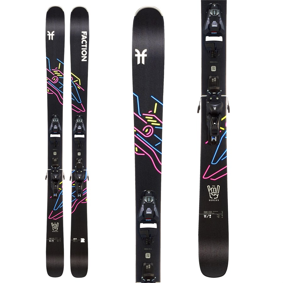 Faction Strive GW 11 Demo ビンディング 黒 Faction Prodigy 2 Skis +