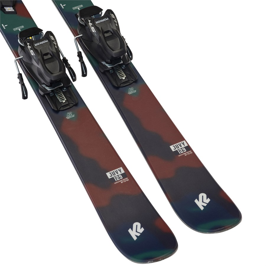 Amazon.com : K2 Luv Bug Skis + FDT 7.0 Jr Bindings Girls