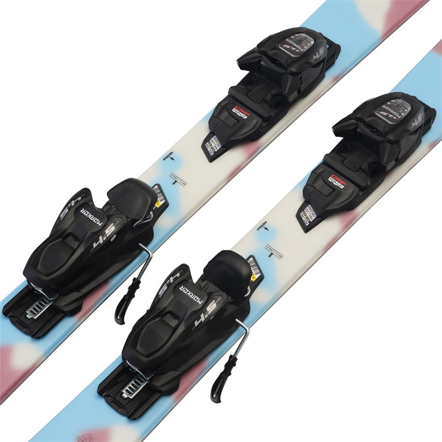 お値引中】K2 Missy ジュニアスキー 129CM ビンディング付き