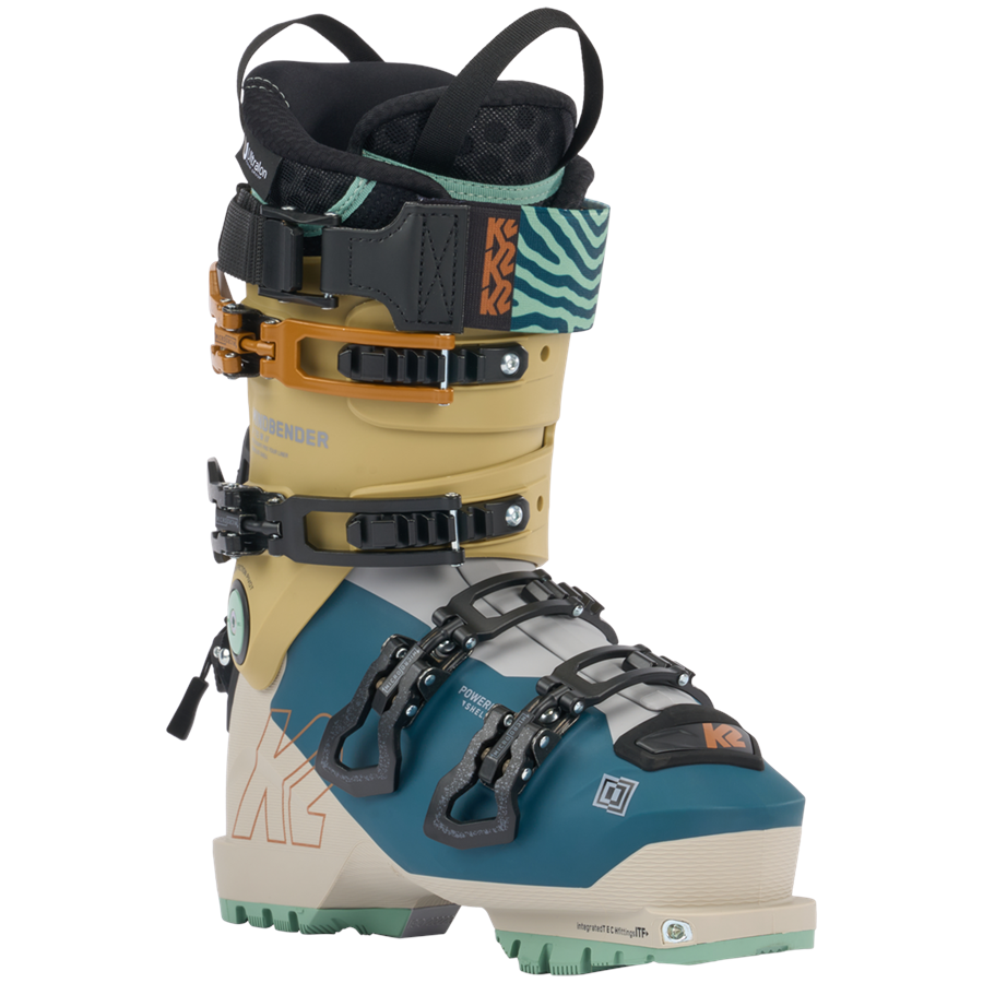 K2 Mindbender Team Jr Ski Boots 22.5 Yellow Black