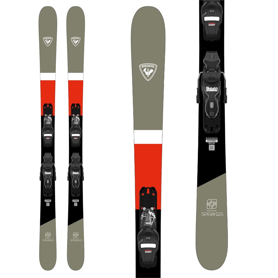 Rossignol Sprayer Skis + Xpress 10 GW Bindings