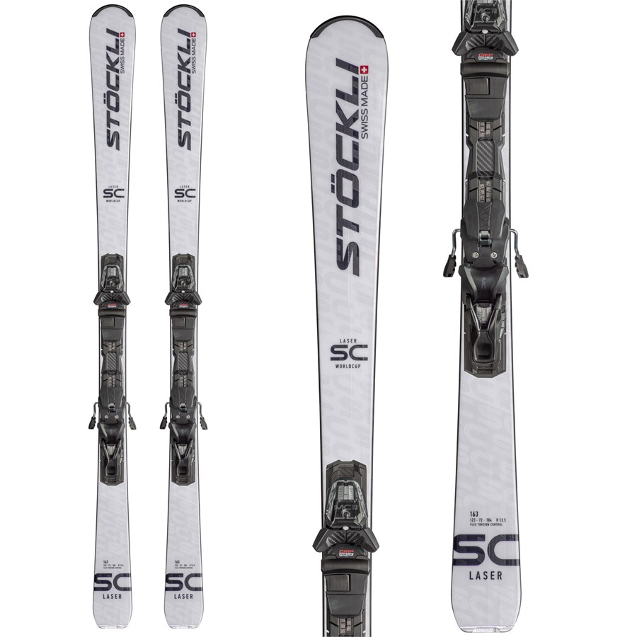 Stöckli Laser SC Skis + MC11 Bindings 2025