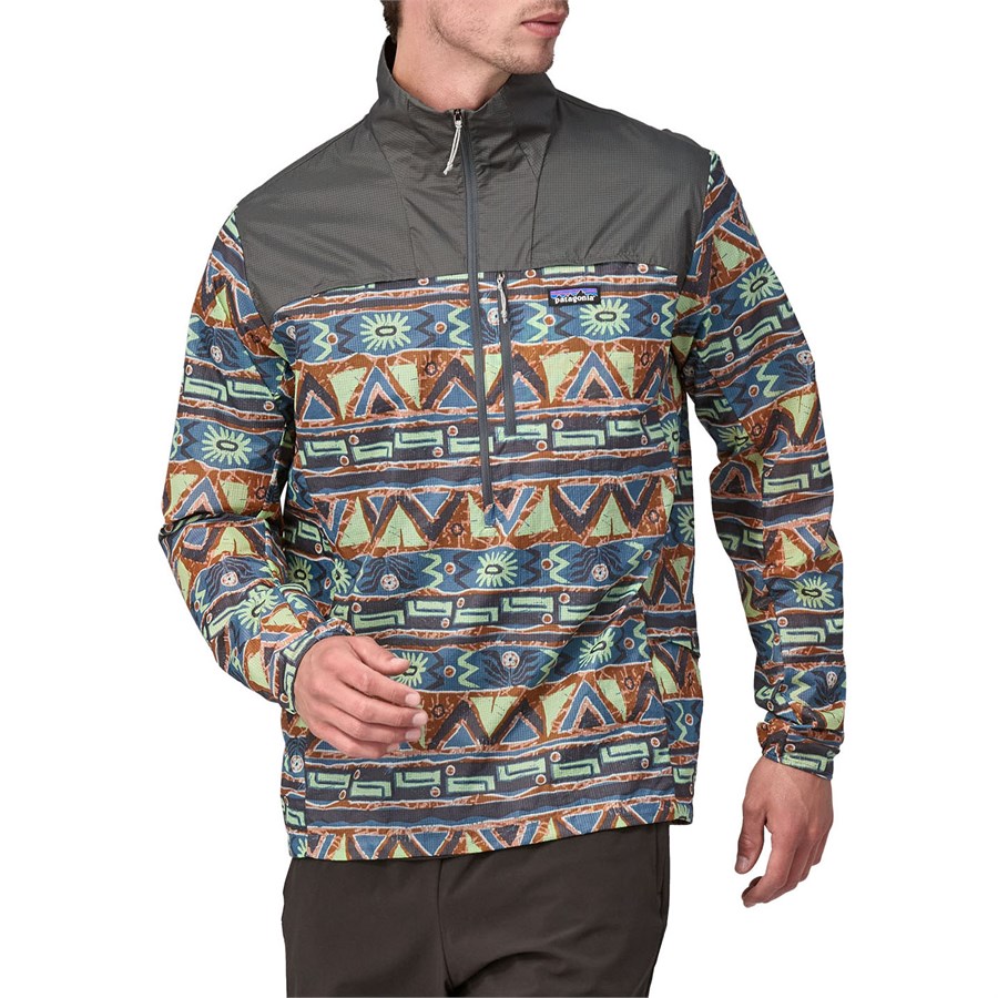 ジャケット・アウター Patagonia M'S HOUDINI STASH 1/2 ZIP P/O Men's Houdini Stash 1/2 Zip P/O - Beyond Running