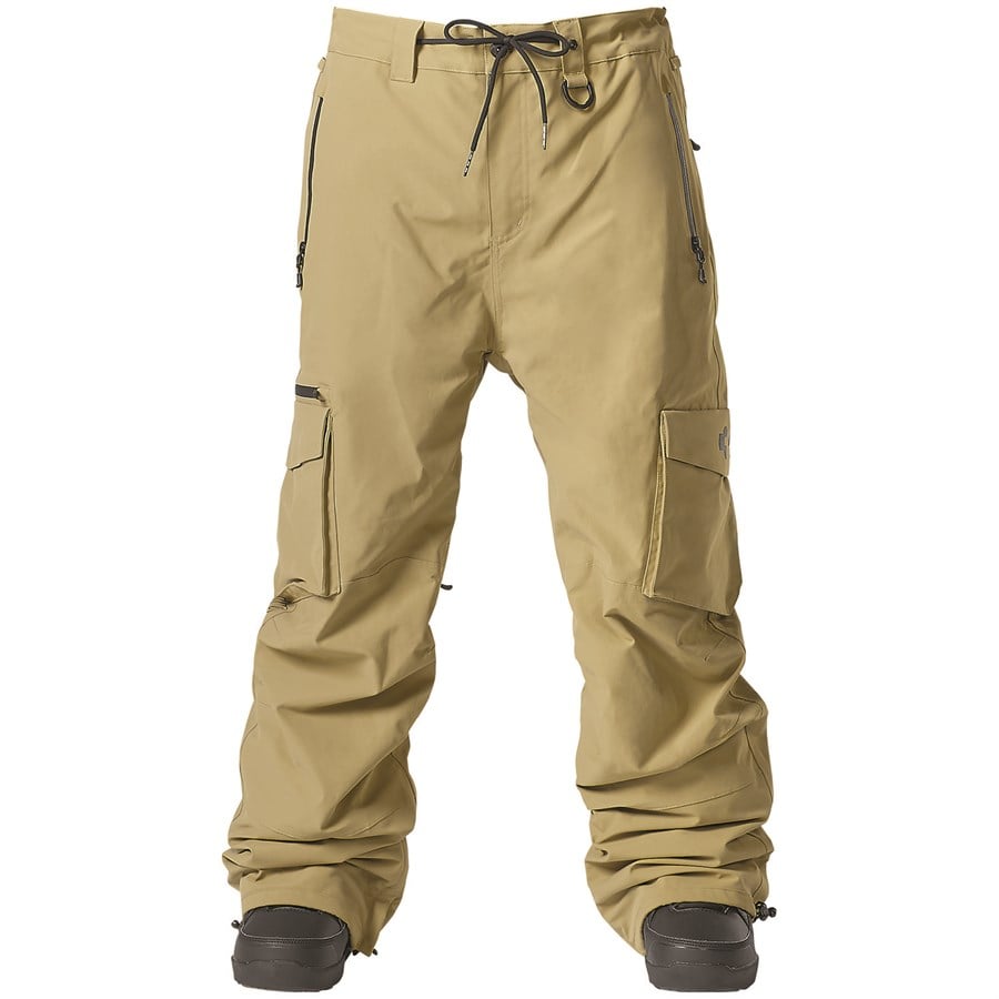 Men's High Stretch Multi-Pocket Skinny Cargo Pants,Elastic Waist