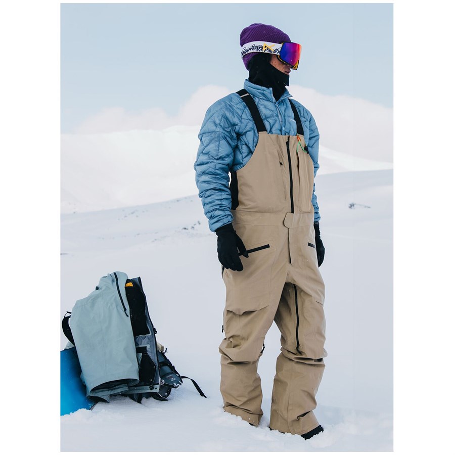 Men's Burton [ak] Freebird GORE‑TEX 3L Stretch Bibs | Burton