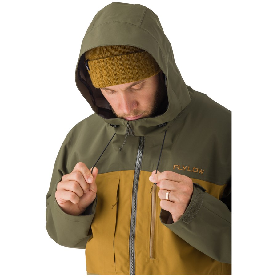 Flylow Quantum Pro Jacket　スキーウェア上下　サイズL Flylow Quantum Pro Jacket Evergreen/Rye/Capers - Bluebird
