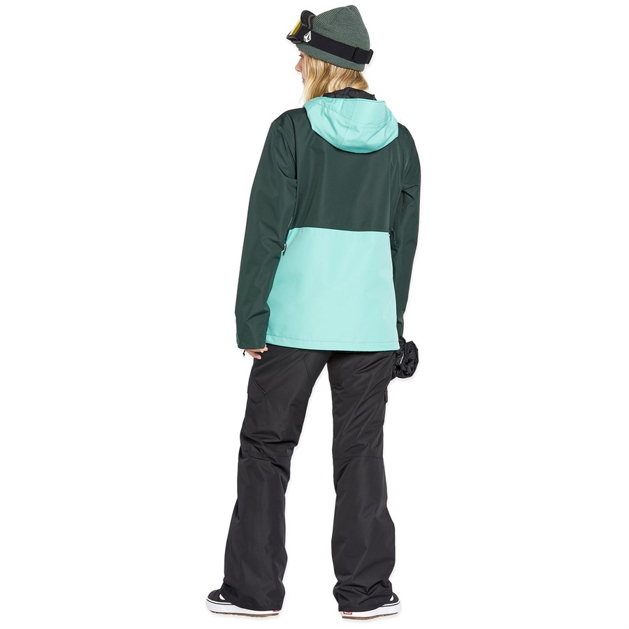VOLCOM/ボルコム ASHFIELD pullover Volcom Ashfield Pullover Womens Snowboard Jacket (Black) – Milo