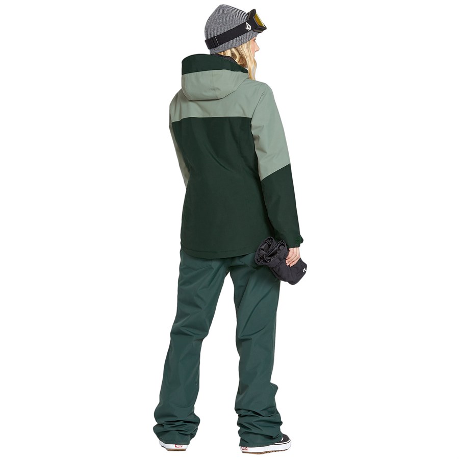 Womens V.Co At Stretch Gore-Tex Pants - Lichen Green | Volcom US