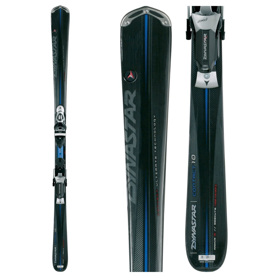 Dynastar Contact 10 Skis + PX 12 Fluid Bindings 2009 | evo