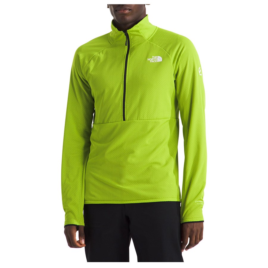 【新作】 THE NORTH FACE ★ M'S SUMMIT BASE L/S ZIP TEE The North Face Men's Summit Series FUTUREFLEECE Crew Top