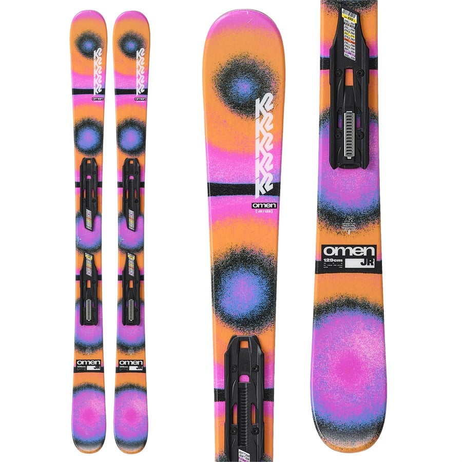 149cm K2 TWIN TIP SKI MARKER デモタイプビン付 268-368mm FREE