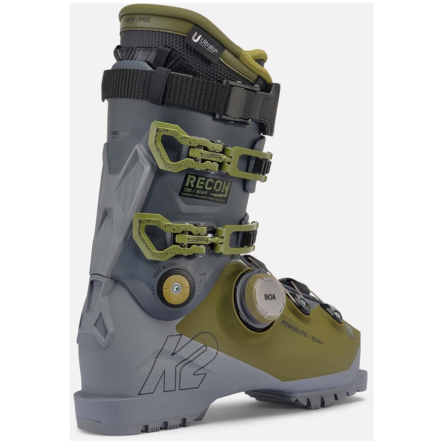 K2 RECON 130 BOA スキーブーツ 男性用 k2-recon-130-boa-ski-boots-