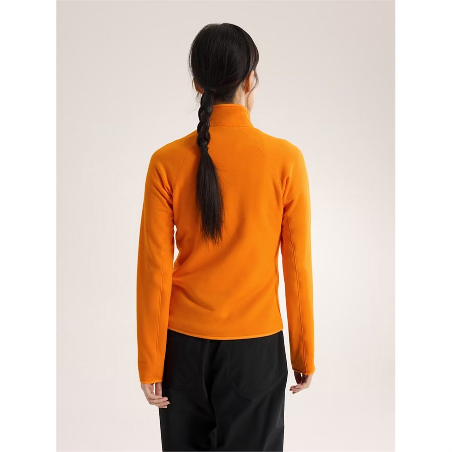 Chemise Randonnée Arc'teryx Femme – Manches Longues, Orange, Taille M (Occasion)