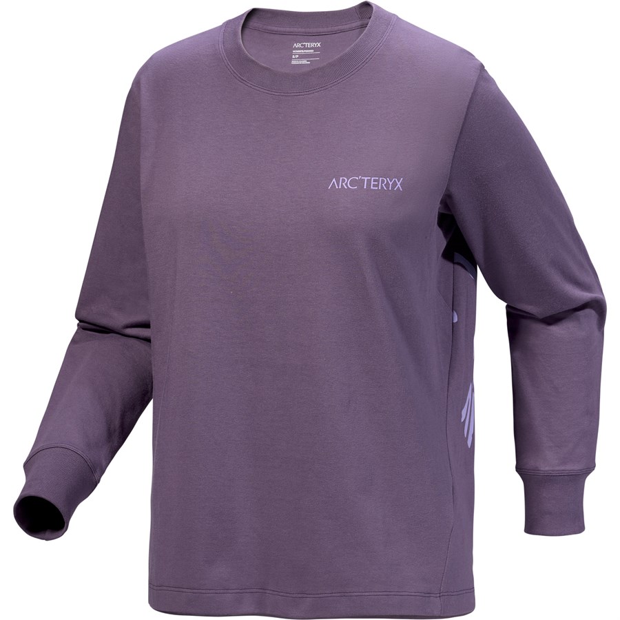 トップス ARC'TERYX cragg cotton bird crew LS Arc'teryx Kragg Cotton Bird Crew Long-Sleeve T-Shirt - Women's | evo