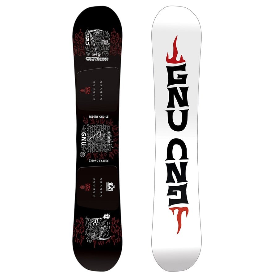 GNU Riders Choice Asym C2X Snowboard 2025 | evo