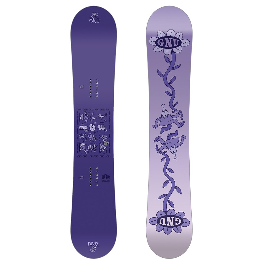 GNU Asym Velvet C2 Snowboard - Women's 2025 | evo