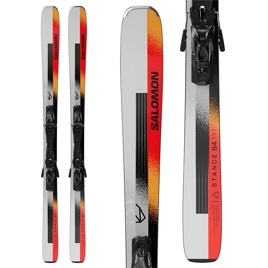 Salomon Stance 84 Skis M12 GW Bindings 2025 evo