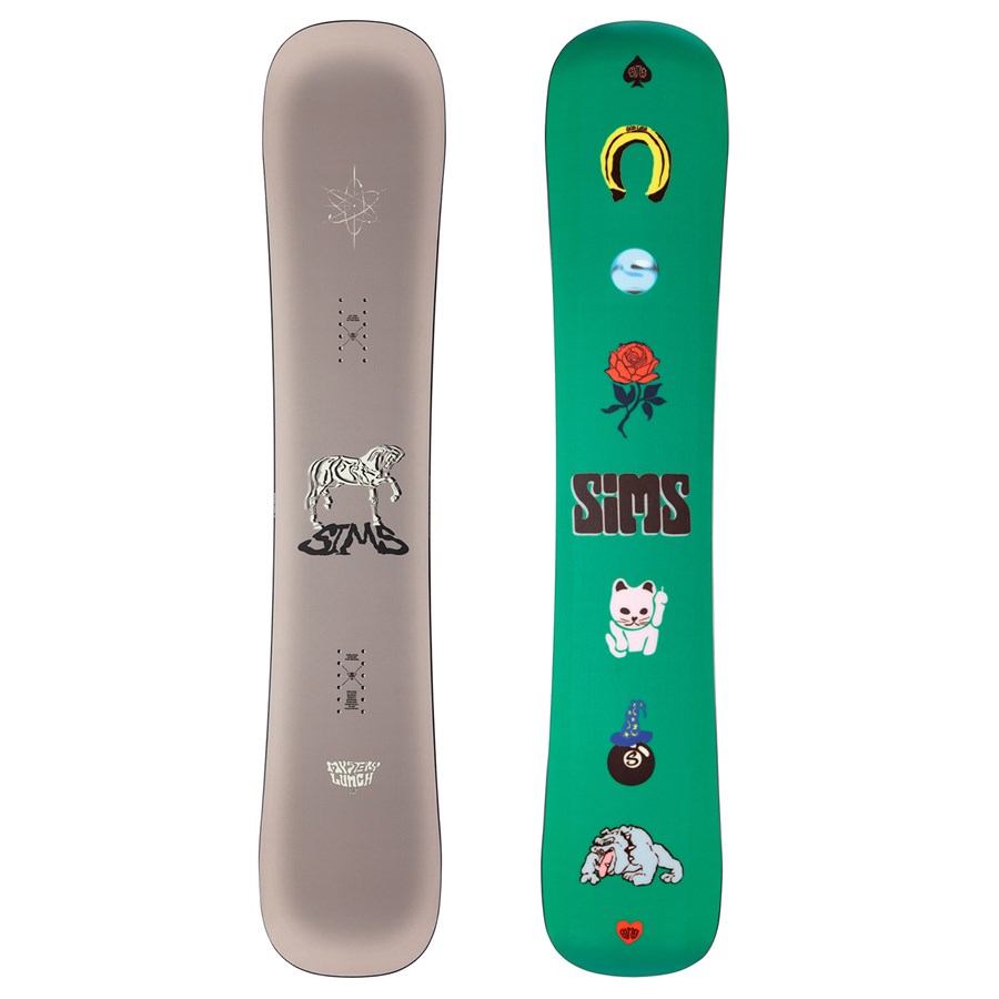ボード SIMS - SIMS 23-24 MYSTERY LUNCH 153cm Sims Mystery Lunch Snowboard 2025 | evo