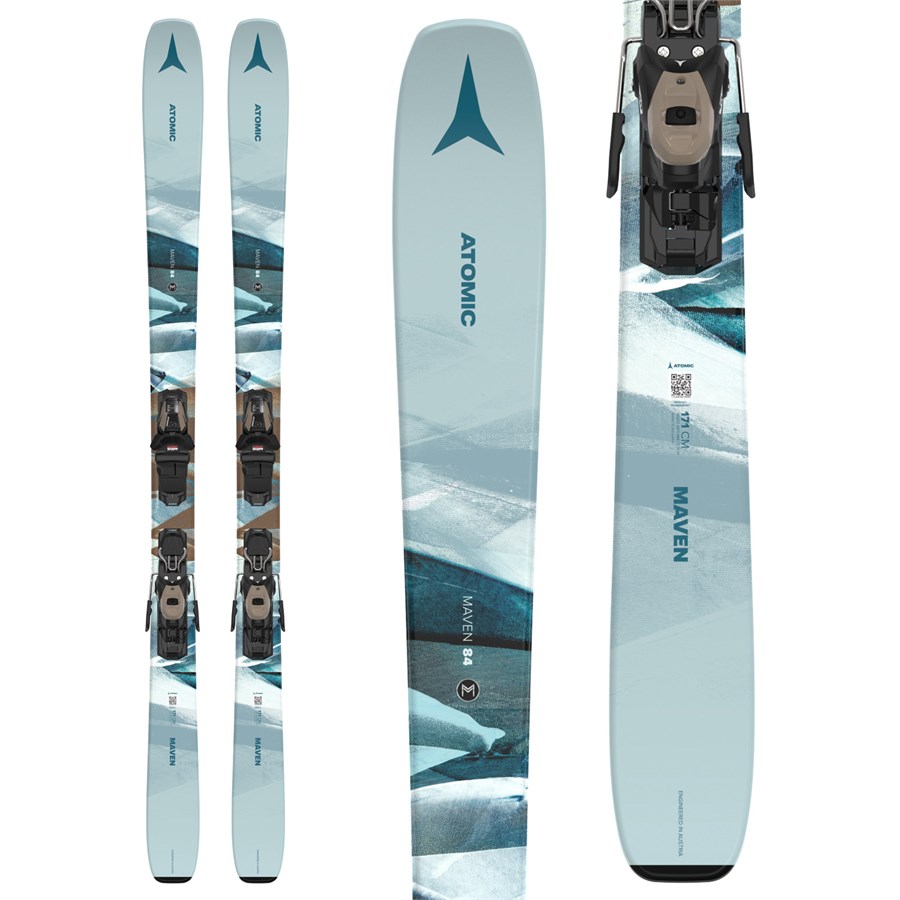 Atomic Maven 84 Skis + M10 GW Ski Bindings - Women's 2025 | evo