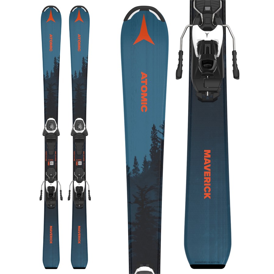 evo Atomic Redster J4 Skis + L6 GW Bindings - Kids' 2025 Outlet