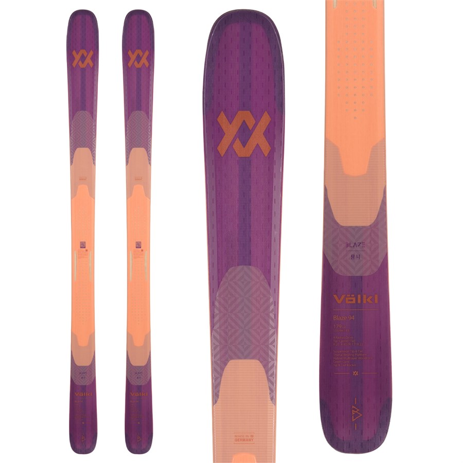 New 2023 Volkl Blaze 94 Skis 172cm