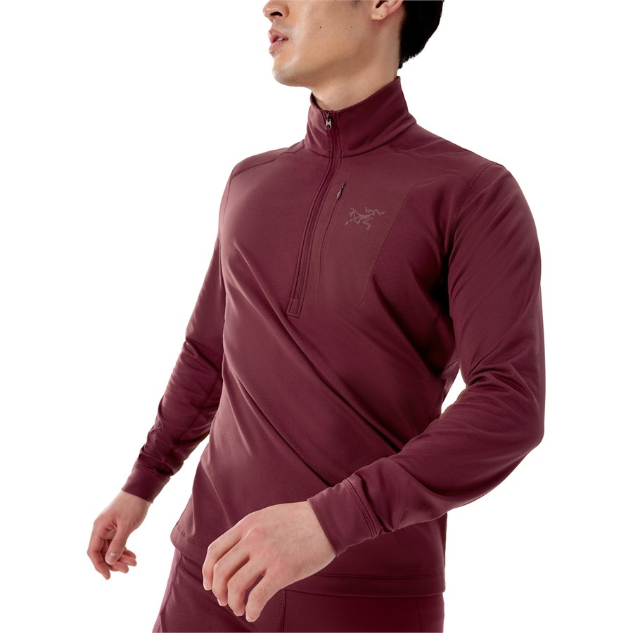 Arc'teryx Rho LT Zip Neck Top - Men's | evo